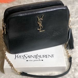 Vintage YSL⚡️Better than “Blogger Bag”  Black Bag!